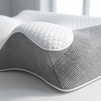 Ergonomic Neck Support Pillows Promote Deep Sleep.
